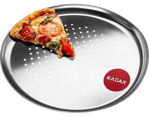 Blacha do pieczenia pizzy 32 cm, srebrny