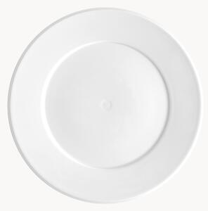 Ręcznie wykonany talerz duży z porcelany Vitruv, 2 szt