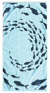 DecoKing Ręcznik plażowy Shoal, 90 x 180 cm