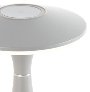 Zewnetrzna Lampa stołowa szara z 3-stopniowym ściemnianiem LED IP44 z możliwością ładowania - Espace Oswietlenie zewnetrzne