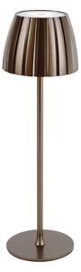 Tafellamp brons 3-staps dimbaar in kelvin oplaadbaar - Dolce Oswietlenie wewnetrzne