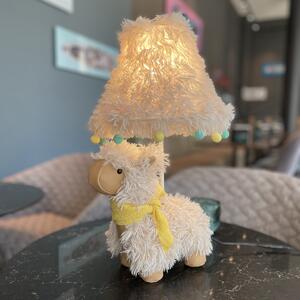 Kinder tafellamp alpaca wit - Alma Oswietlenie wewnetrzne