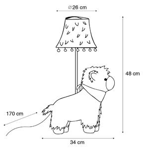 Kinder tafellamp alpaca wit - Alma Oswietlenie wewnetrzne
