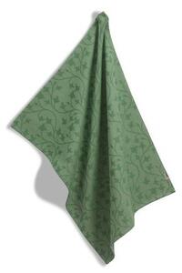 Kela Ścierka kuchenna Cora, 100% bawełna, zielony, wzór, 70 x 50 cm