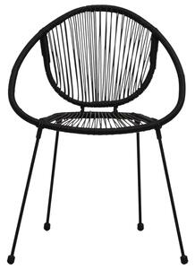 Zestaw dwóch eleganckich krzeseł - Caramella