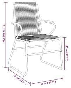 Zestaw dwóch krzeseł ogrodowych - Arwen