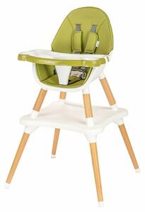 Nowe krzesło dziecięce Grace 3w1 zielone, 61 x 101 x 61 cm