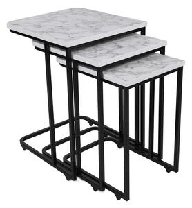 Stolik do odkładania Metal Zigon, 3 szt