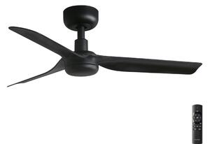 FARO Barcelona FARO 33822 - Wentylator sufitowy MINI PUNT S czarny śr. 90 cm + pilot zdalnego sterowania FA33822