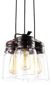 Regulowana lampa wisząca industrialna - 3X A781 K7-F47