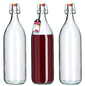 Szklana butelka do nalewek 2000 ml, 3 szt