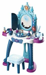 Baby Mix toaletka dziecięca z krzesełkiem IceWorld niebieska, 47 x 13 x 57 cm