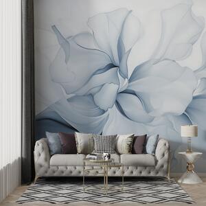 Fototapety Płynne abstrakcyjne płatki kwiatów półprzezroczyste i warstwowe kształty w pastelowych kolorach,, Fototapety Kwiaty, w08701v2 : Uwalls.pl