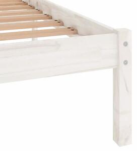 Białe małżeńskie łóżko z drewna 160x200 cm - Vilmo 6X