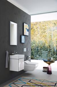 Duravit DuraSquare umywalka 45x35 cm meblowa prostokątna WonderGliss biała 07324500411