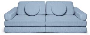 Modułowa sofa do pokoju dziecka plac zabaw Pure CORDUROY Sky Sugar