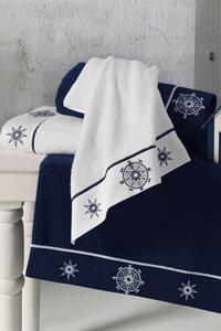 Podarunkowy zestaw ręczników MARINE LADY, 2 szt Biały
