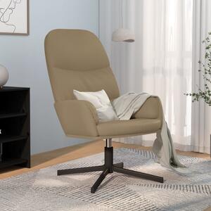 Krzesło wypoczynkowe, cappuccino, sztuczna skóra