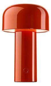 Lampa Stołowa FLOS, Bellhop, ściemnialny, czerwony, salon, tworzywo sztuczne, design
