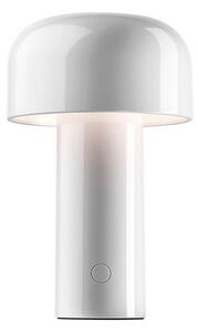 Lampa Stołowa FLOS, Bellhop, ściemnialny, biały, salon, tworzywo sztuczne, design