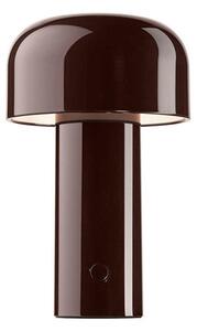 Lampa Stołowa FLOS, Bellhop, ściemnialny, brąz rdzawy, salon, tworzywo sztuczne, design