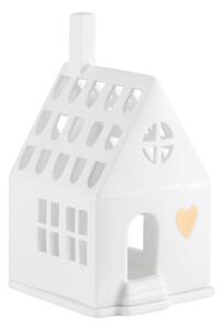 Lampion domek porcelanowy HOME IS WHERE THE HEART IS Raeder