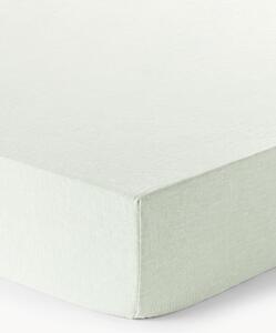 Prześcieradło na topper z lnu z gumką Linna