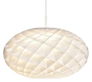 Lampa Wisząca Louis Poulsen, Patera Oval, ściemnialny, biały, salon, tworzywo sztuczne, design