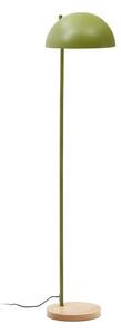 Zielono-naturalna lampa stojąca z metalowym kloszem (wysokość 150 cm) Catlar – Kave Home