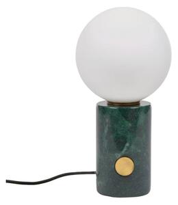 Zielona lampa stołowa ze szklanym kloszem (wys. 29 cm) Lonela – Kave Home