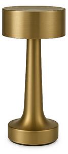 Stata - Lampka Stołowa Nocna LED 22 cm USB-C Złoty Akumulator