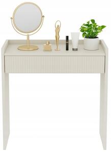 Toaletka / konsola "NUVIA STAND" kaszmir 75 cm, ryfle