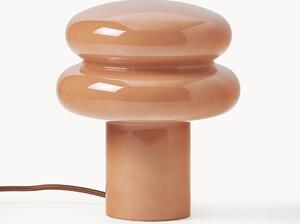 Mała lampa stołowa ze szkła opalowego Baya