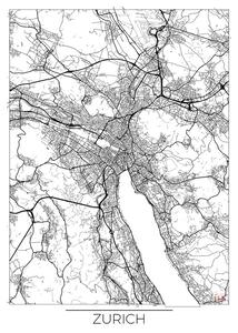 Mapa Zurich, Hubert Roguski