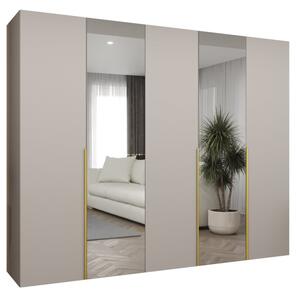 Szafa uchylna otwierana Alicante 2 250 wys. 202 cm kaszmir + u. zÅoty