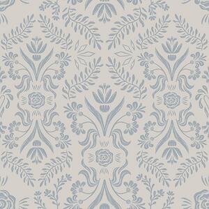 Tapety Niebieskie wzory, Tapety w stylu francuskim, a00113 : Uwalls.pl