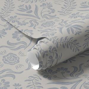 Tapety Niebieskie wzory, Tapety w stylu francuskim, a00113 : Uwalls.pl