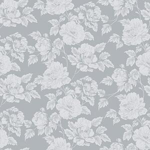 Tapety Jasne kwiaty na szarym tle, Tapety Z kwiatami, Tapety Piwonie, a00129v1 : Uwalls.pl