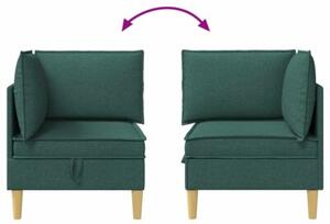 Sofa z miejscem do przechowywania tkanina