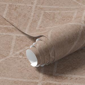 Tapety Romby i graficzne linie w odcieniach ziemi, Tapety w stylu skandynawskim, a00141v1 : Uwalls.pl