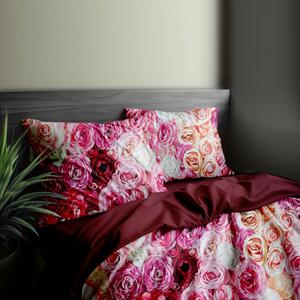 Ervi pościel Cotton Satin DELUXE DUO - Glami/bordo