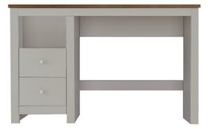 Biurko z blatem w dekorze dębu 50x120 cm Emerald – Støraa