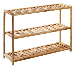 Szafka na buty z litego drewna orzechowego w naturalnym kolorze – Premier Housewares