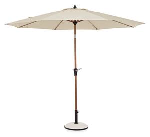Beżowy parasol ogrodowy ø 300 cm Palinuro – Bizzotto