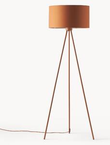 Lampa podłogowa trójnóg z kloszem z tkaniny Cella