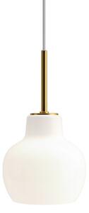 Lampa Wisząca Louis Poulsen, VL Ring Crown, ściemnialny, złoty | mosiężny, salon, szkło, design