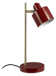 Lampa Stołowa Dyberg Larsen, Ocean, czerwony, salon, metal, design
