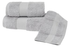 Zestaw podarunkowy małych ręczników DELUXE, 3 szt Jasnoszary