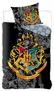 Pościel dziecięca HARRY POTTER Hogwart czarna Rozmiar pościeli: 70 x 90 cm | 140 x 200 cm