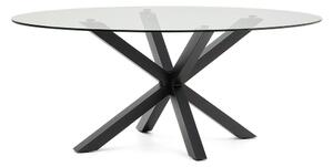 Stół ze szklanym blatem 100x200 cm Argo – Kave Home